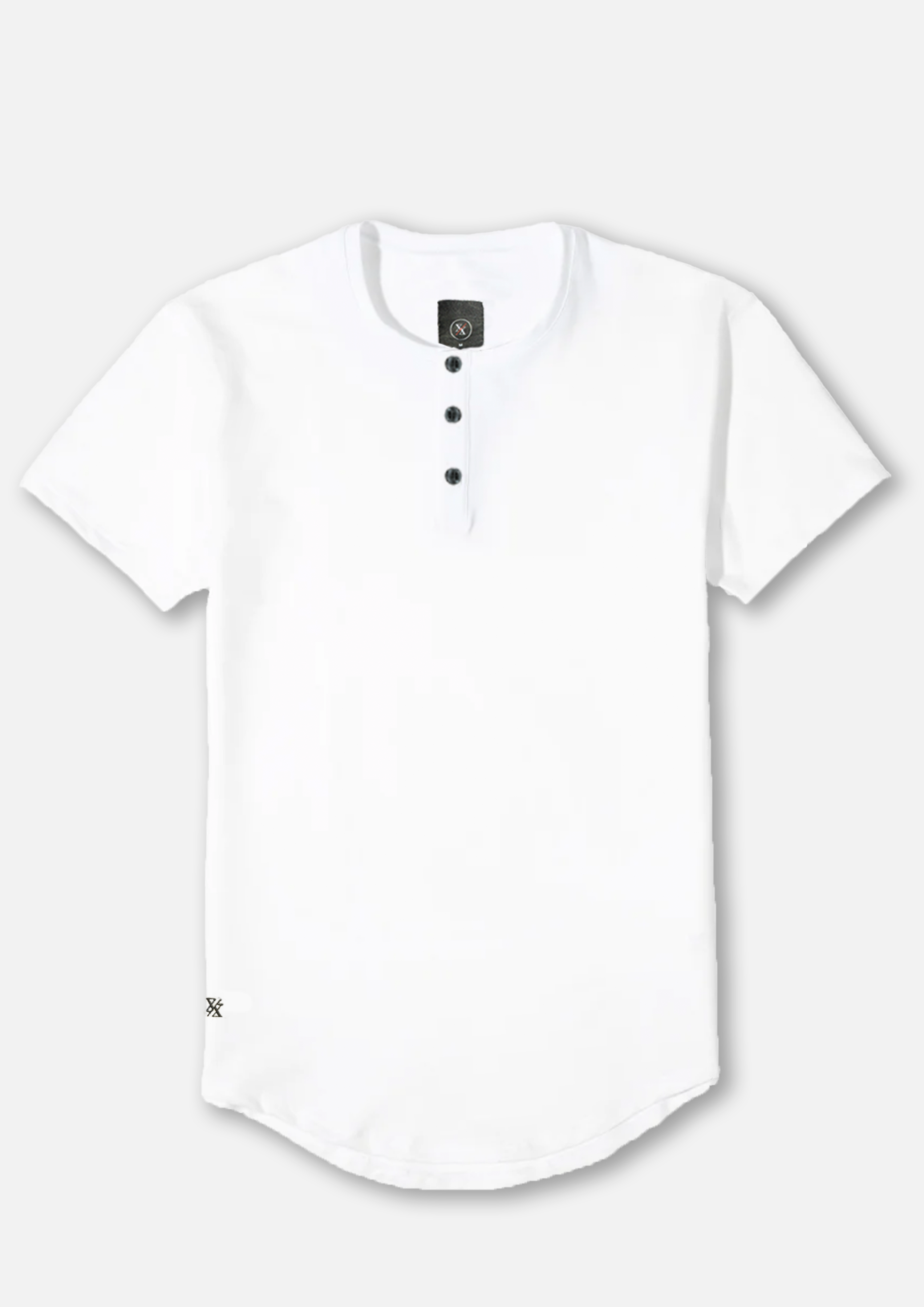 メンズウェア TNRCN EVERCORE HENLEY TECH TEE WHITE Men's Henley Curved Hem White Tee | Ten 10 Apparel – Ten/10 Apparel