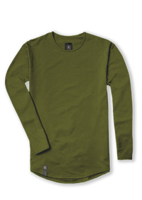 Long sleeve green mens shirt product picture from Ten10 Apparel