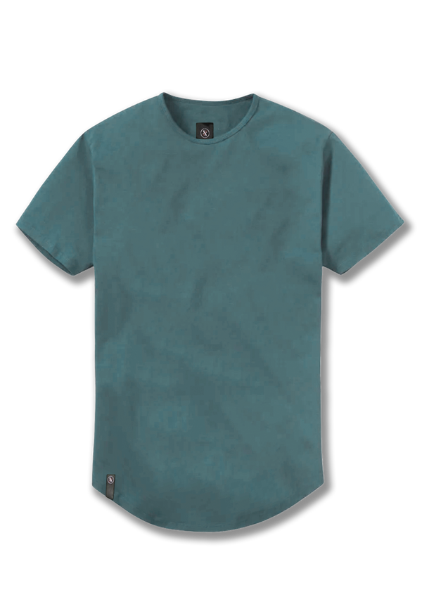 Heron Bay Curved Hem Mens Tee from Ten10 apparel