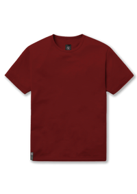 Mahogany colored product picture of a classic fit casual t-shirt from ten10 apparel