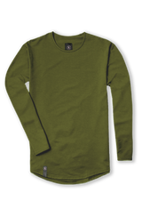 Long sleeve green mens shirt product picture from Ten10 Apparel