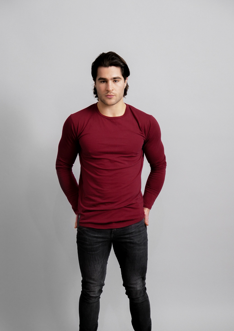 Red long sleeve deals men